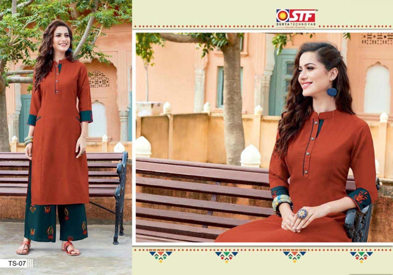 Thats My Swag Blend Rayon Kurti Set Thats My Swag Blend Rayon Kurti Set